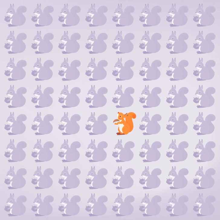 the odd squirrel is here